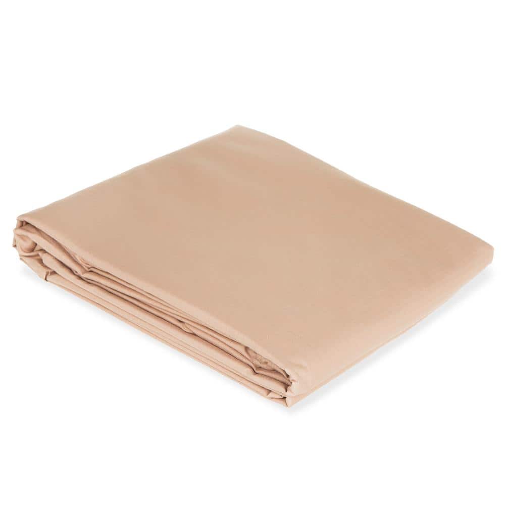 11ft Beige Whisper UV-Treated Offset Umbrella Canopy