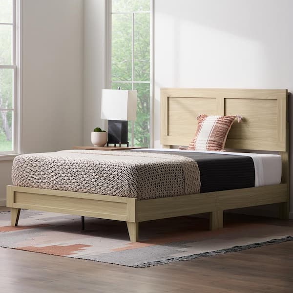 Brookside Lily Natural Full Double Framed Wood Platform Bed With Headboard Bs0003lbdffna - Headboard Wall Protector Home Depot Brookside Lily Natural Full Double Framed Wood Platform Bed With Headboard Bs0003lbdffna - Headboard Wall Protector Home Depot