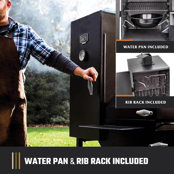 OKLAHOMA JOE'S Bandera Vertical Offset Charcoal Smoker and Grill