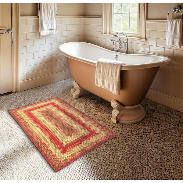 Kitchen Rugs Cider Barn 20 in. x 30 in. Jute Indoor Mat