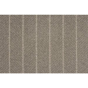 Forsooth - Greystone - Brown 12 ft. 32 oz. Wool Pattern Installed Carpet