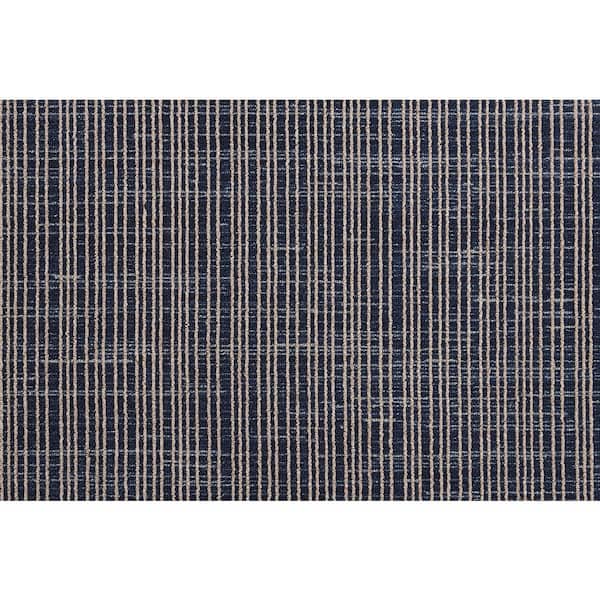 Natural Harmony Living Bliss Indigo Custom Area Rug with Pad