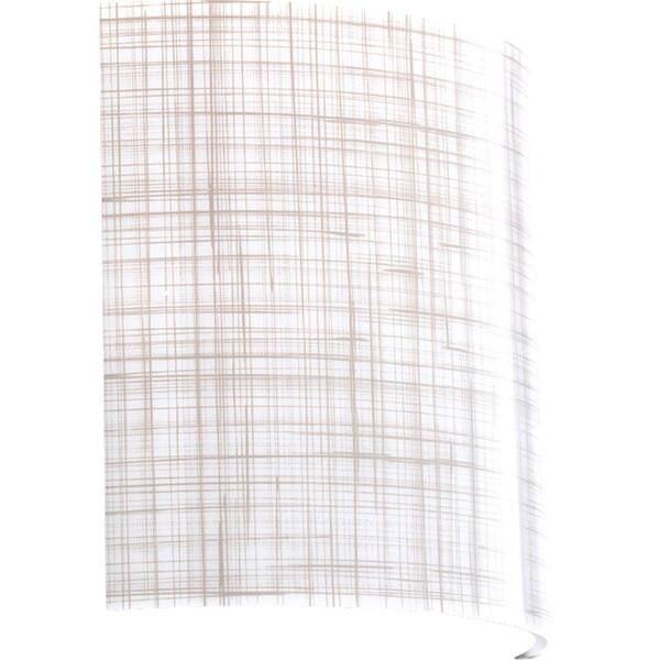 Progress Lighting Arch Collection Fabric Linen Screen Print Accessory Shade