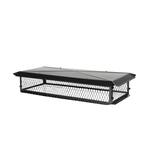 19 in. x 13 in. x 8 in. H Chimney Cap in Black Galvanized Steel