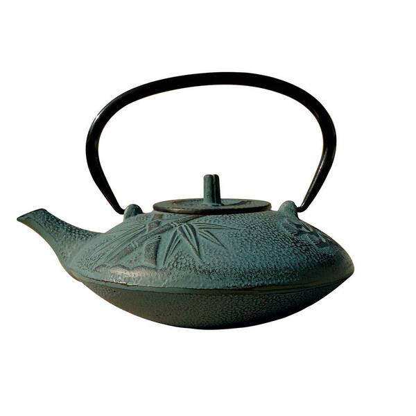 Old Dutch Sakura 4.62-Cup Teapot in Shale Green