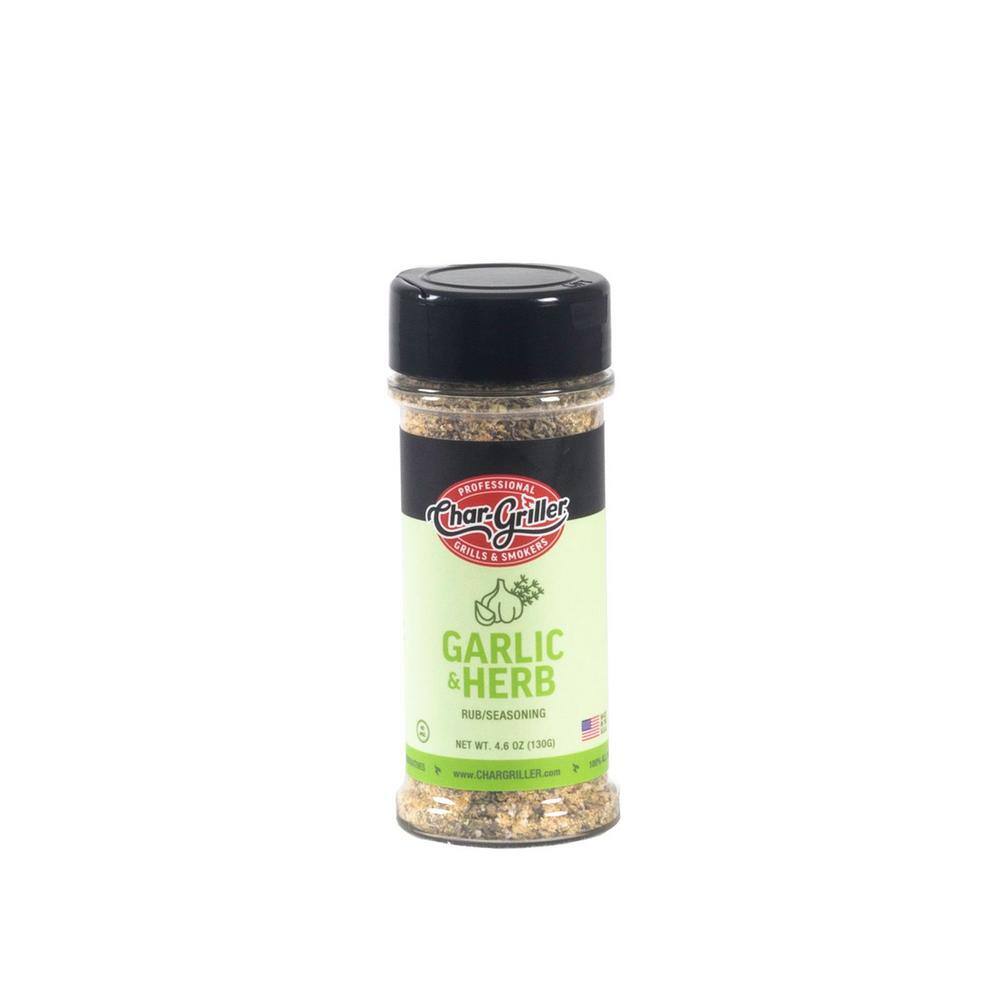 Char-Griller 4.6 oz. Barbecue Seasonings Garlic Herb Rub/Seasoning Mix ...