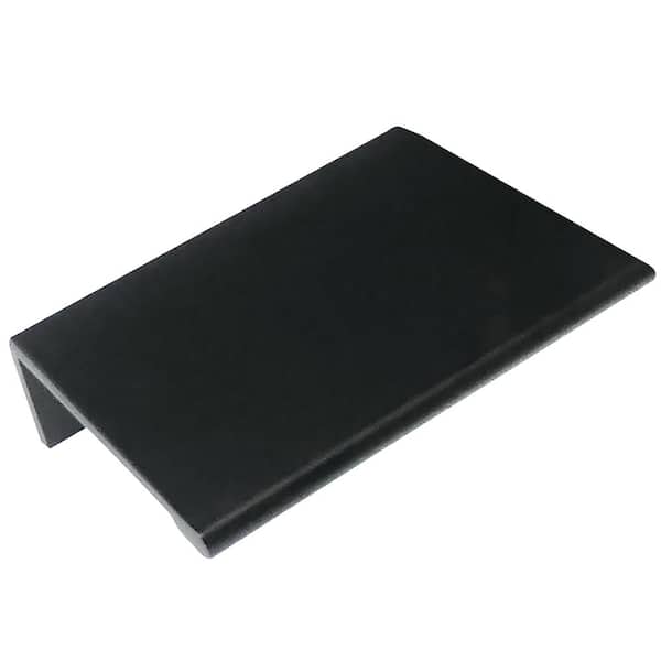 2 in. Edge Drawer Pull-Matte Black