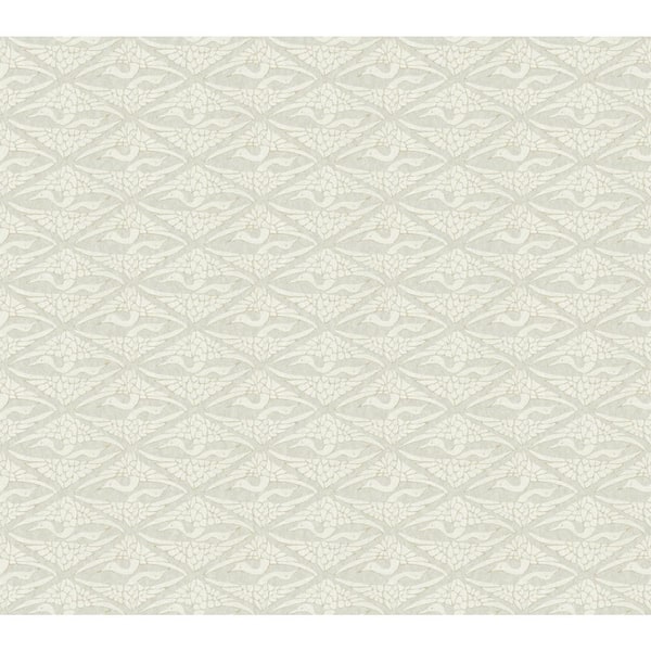 York Wallcoverings Black High Society Wallpaper, 27-in by 27-ft