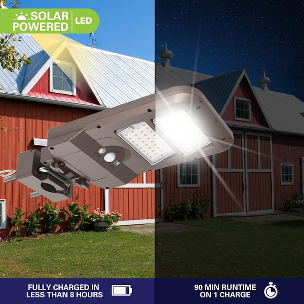 Battery operated flood lights deals home depot