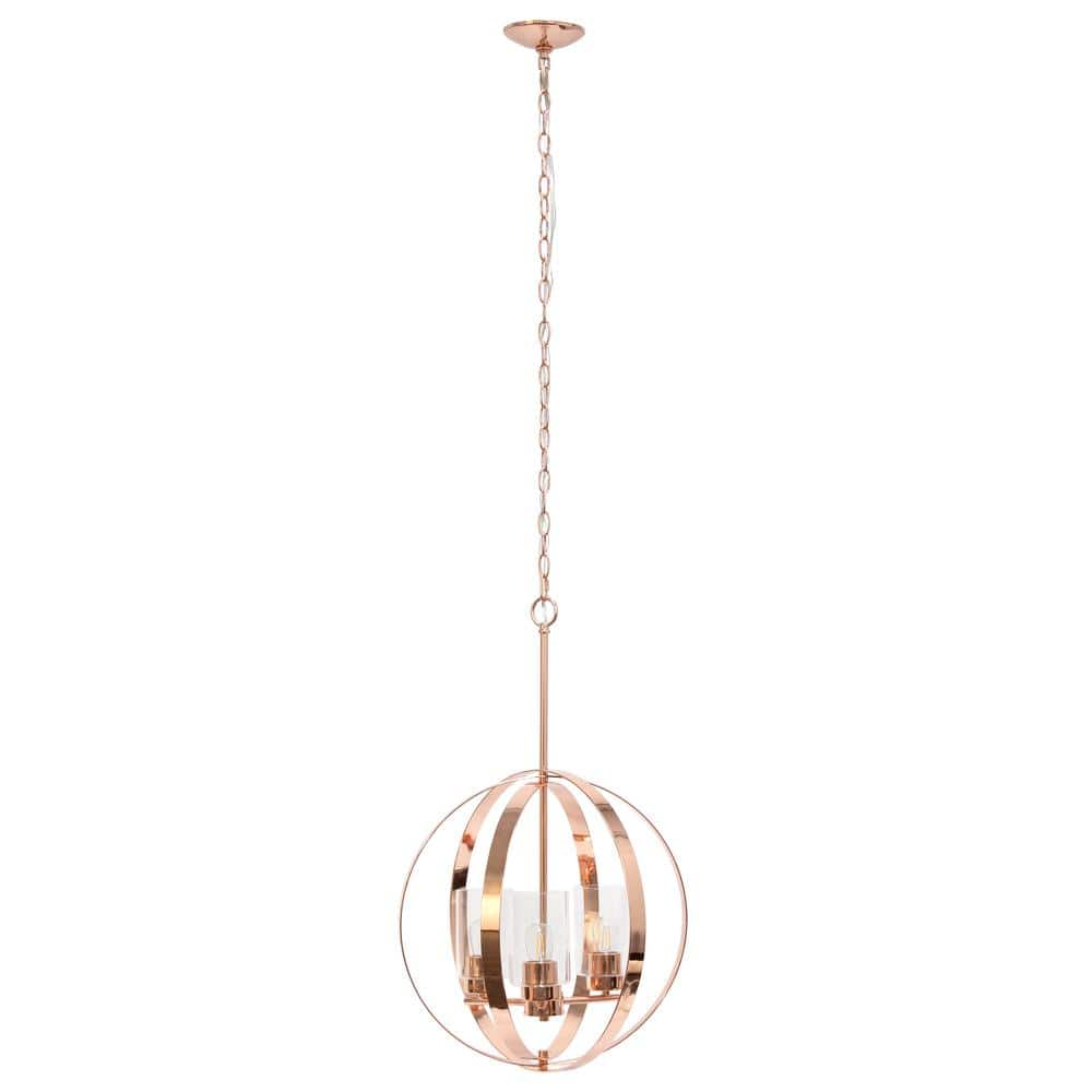 Rose gold deals hanging lights