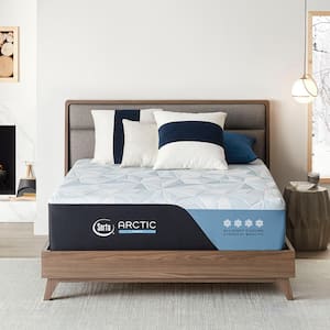 Arctic Twin XL Medium 13.5 in. Mattress Set with 9 in. Foundation