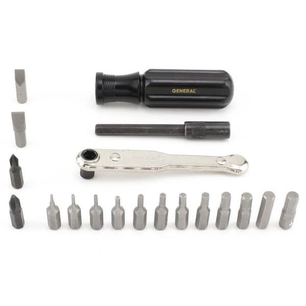 Details about   AAIN 32PC Mini Ratchet Screwdriver Set w/ Right Angle Offset 1/4" High Torque 
