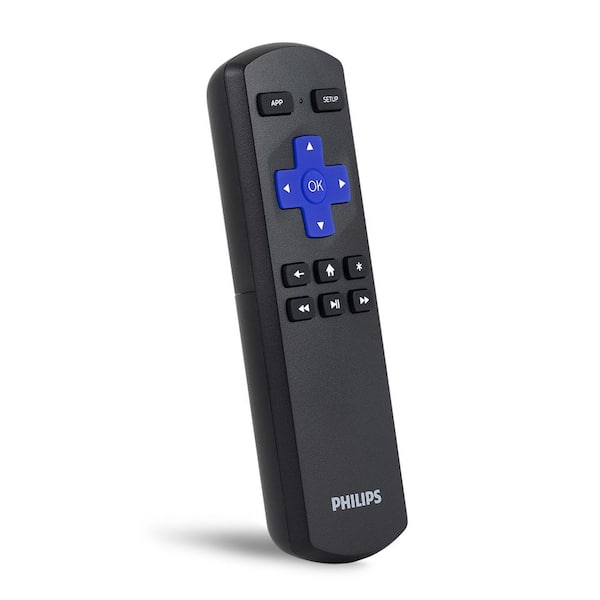 Roku Replacement TV Remote Control in Black