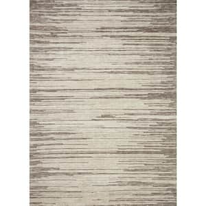 Neda Taupe / Stone 18 in. x 18 in. Sample Modern Ultra Soft Area Rug