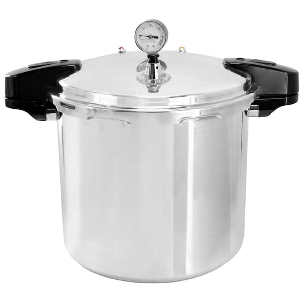 24 Qt. Aluminum Stove-Top Pressure Cooker