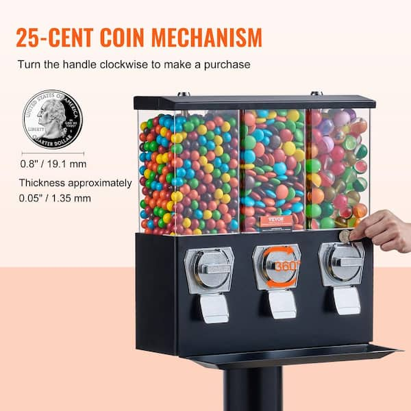 Vending machine cheapest candy coin shooter