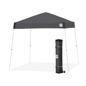 Vantage Series 10 ft. x 10 ft. Steel Gray Instant Canopy Pop Up Tent with Roller Bag