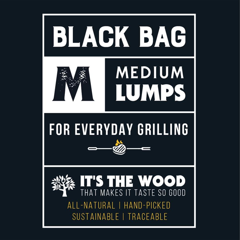 FOGO Premium Oak 35lbs All-Natural Hardwood Lump Charcoal