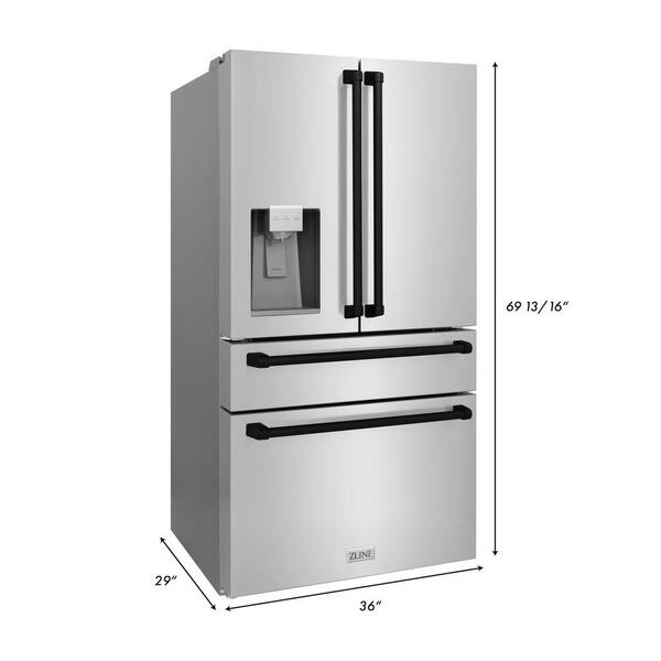 aeg 536l french door fridge