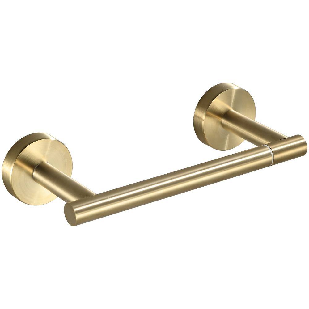 Wall-Mount Single Single Post Toilet Paper Holder in Brushed Gold price history on PriceWatchPro