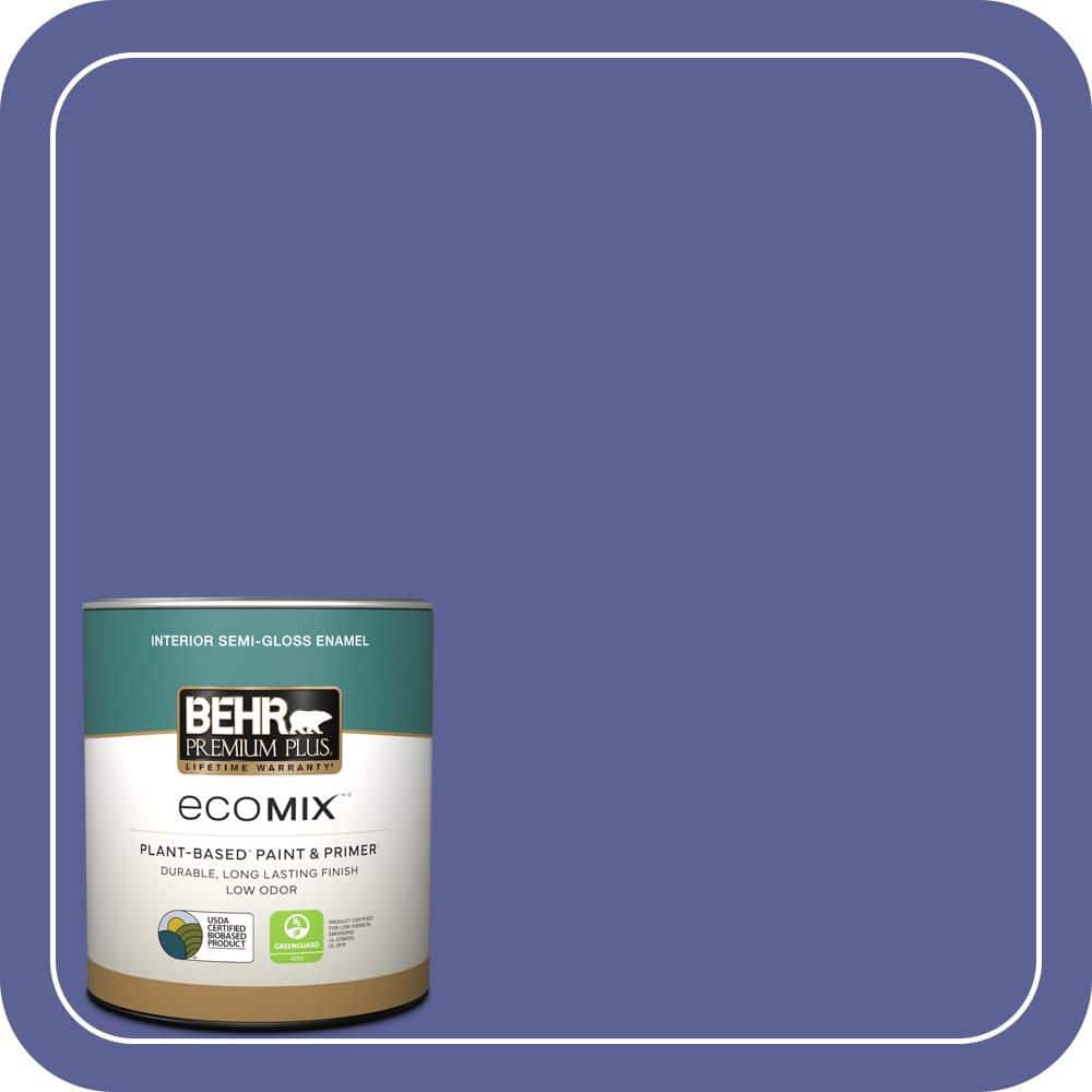 1 qt. #S-G-620 Wizard Semi-Gloss Enamel EcoMix Plant-Based Interior Paint & Primer price history on PriceWatchPro