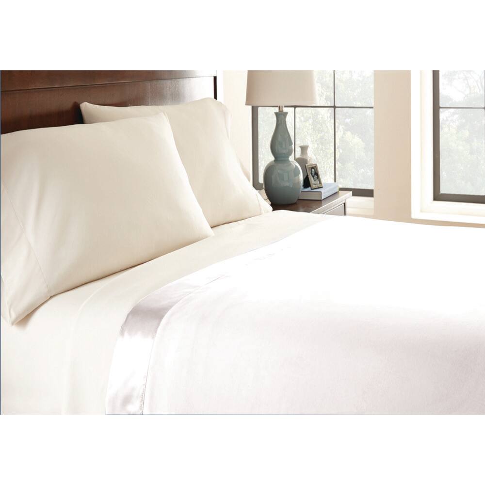 All Seasons Lightweight White Solid King Flat Sheet price history on PriceWatchPro
