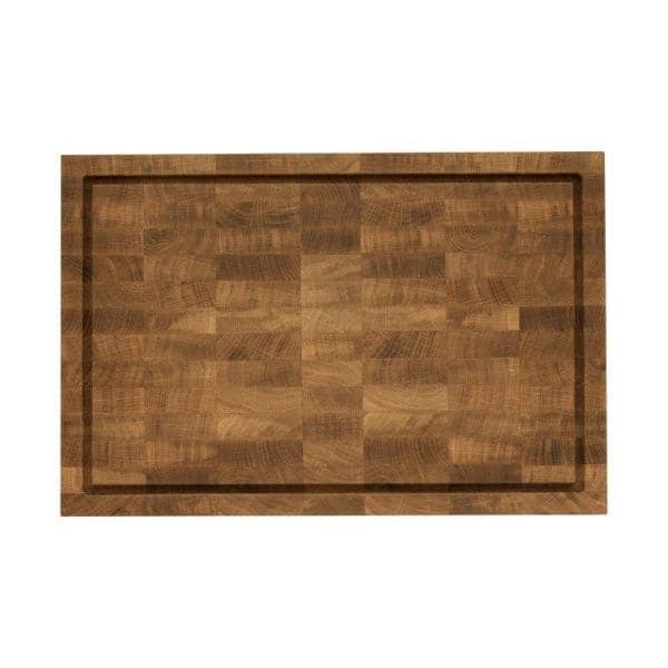 16'' x 12'' Acacia End Grain Reversible Chopping Block