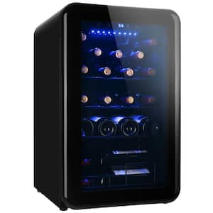 Smart Kitchen Appliances Automatic Cold Cooler Red Wine Shelf Beverage & Wine Cooler in Black