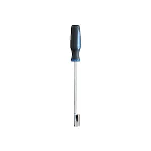 BNC Connector 12 in. Screwdriver with Black/Blue Handle