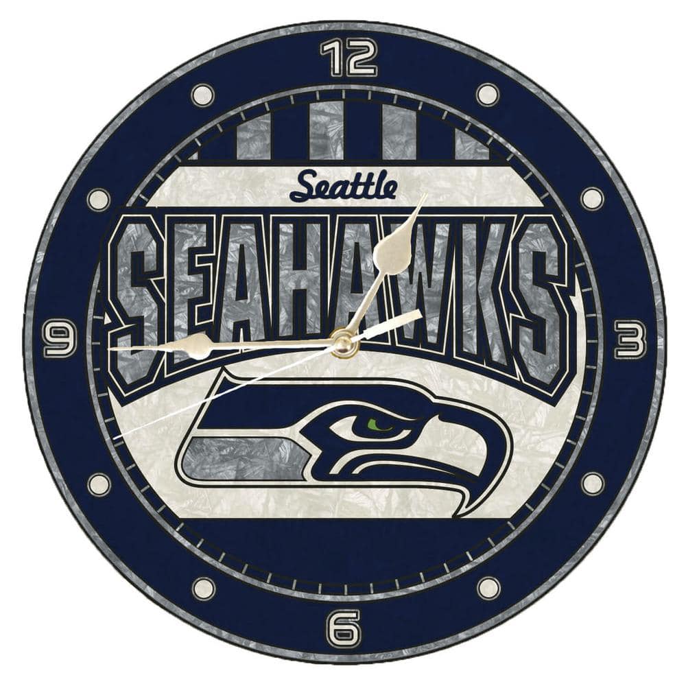 Best Buy: Memory Company Seattle Seahawks Glass Clock NFL-SSH-274