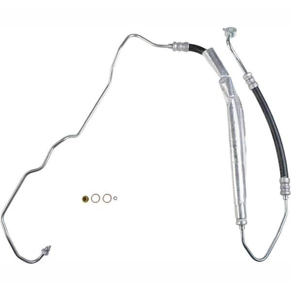 Sunsong Power Steering Pressure Line Hose Assembly - Pump To Rack