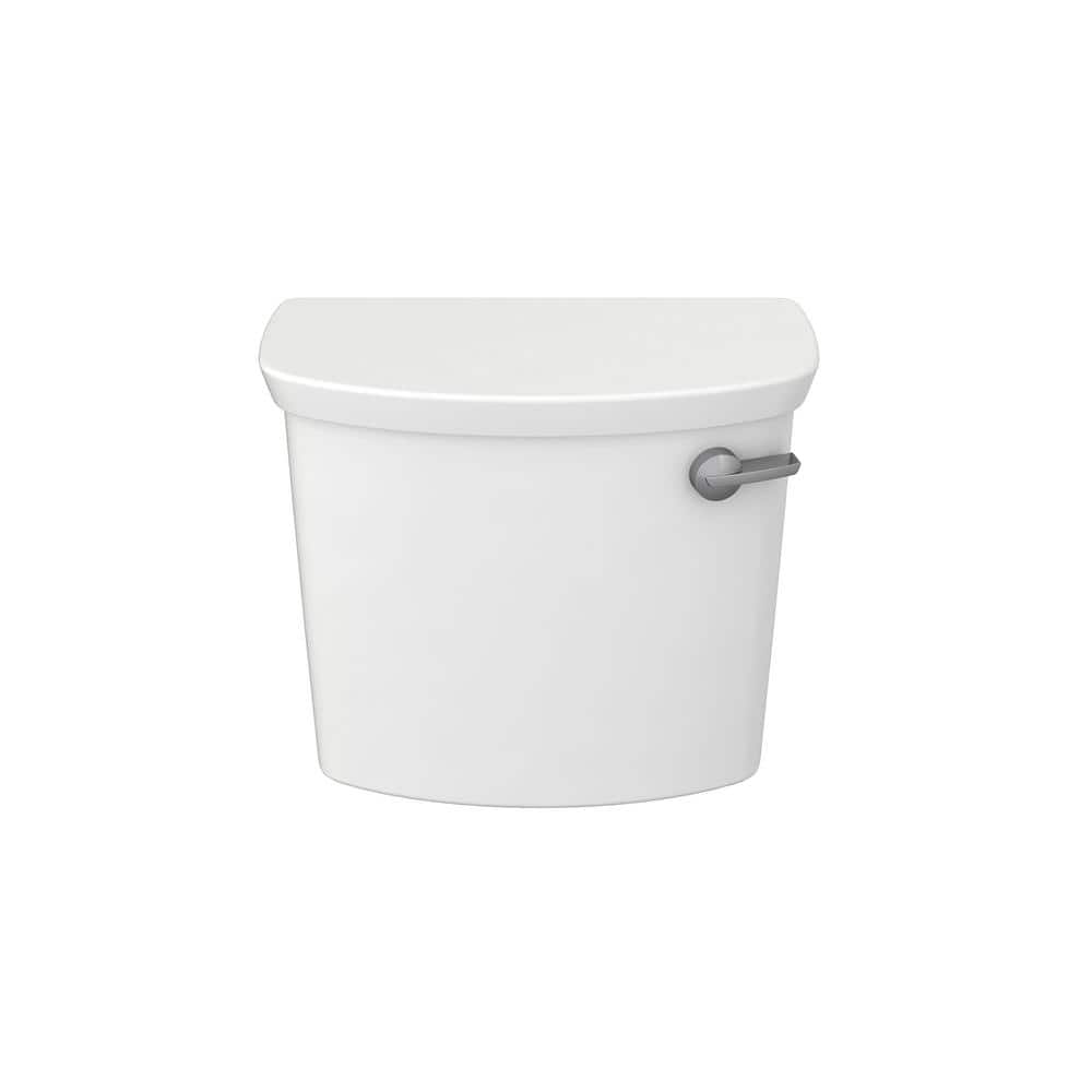 White Dual Flush Wall Mounted Toilet Tank with Right-Hand Lever
