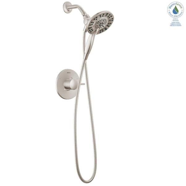 Delta Albion 1-Handle Wall Mount Shower Trim in Spotshield Brushed