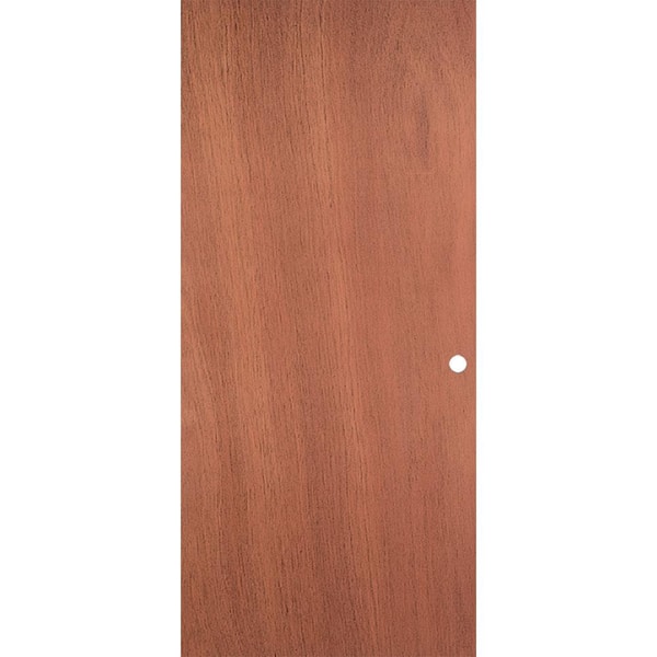 Masonite 36 in. x 80 in. Flush Hardwood Hollow Core Unfinished Composite Interior Door Slab with Bore