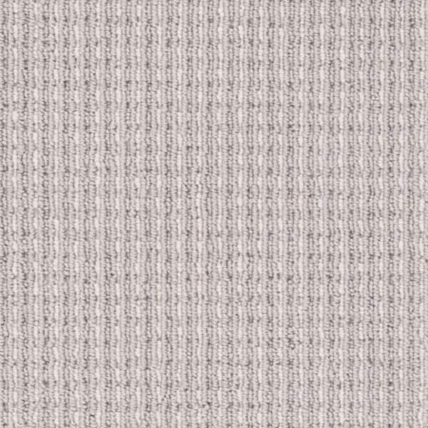 Natural Harmony 6 in. x 6 in. Loop Carpet Sample - Upland Heights - Color Pebblestone