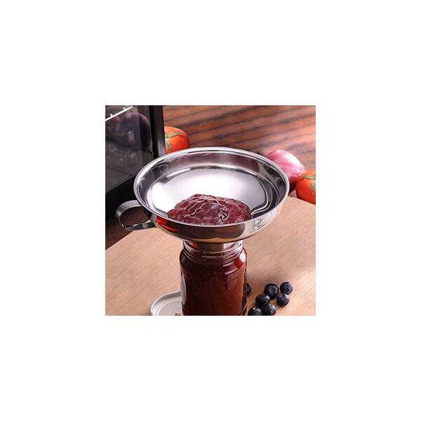Canning Funnel 2 Pack Stainless Steel Jam Funnels with Handle