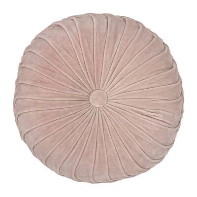 round blush pillow