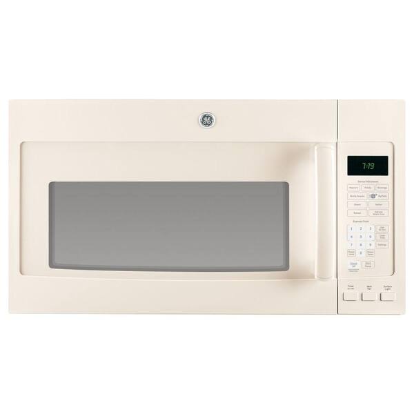 GE 1.9 cu. ft. Over the Range Microwave in Bisque with Sensor Cooking