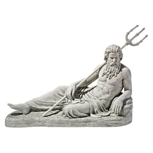 33 in. H Neptune of St. John's Lock River Thames Statue