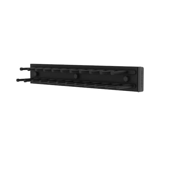Sliding Tie Rack for Custom Closet Systems