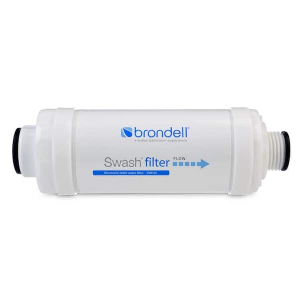 Swash Bidet Water Filter in White