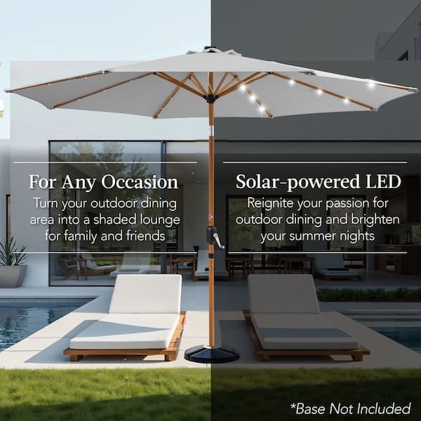 best choice products 10ft solar led patio umbrella w/usb charger Amazon.com : Best Choice Products 10ft Solar LED Offset Cantilever Hanging Market  Patio Umbrella, 8 Sturdy Ribs, Easy Adjustment