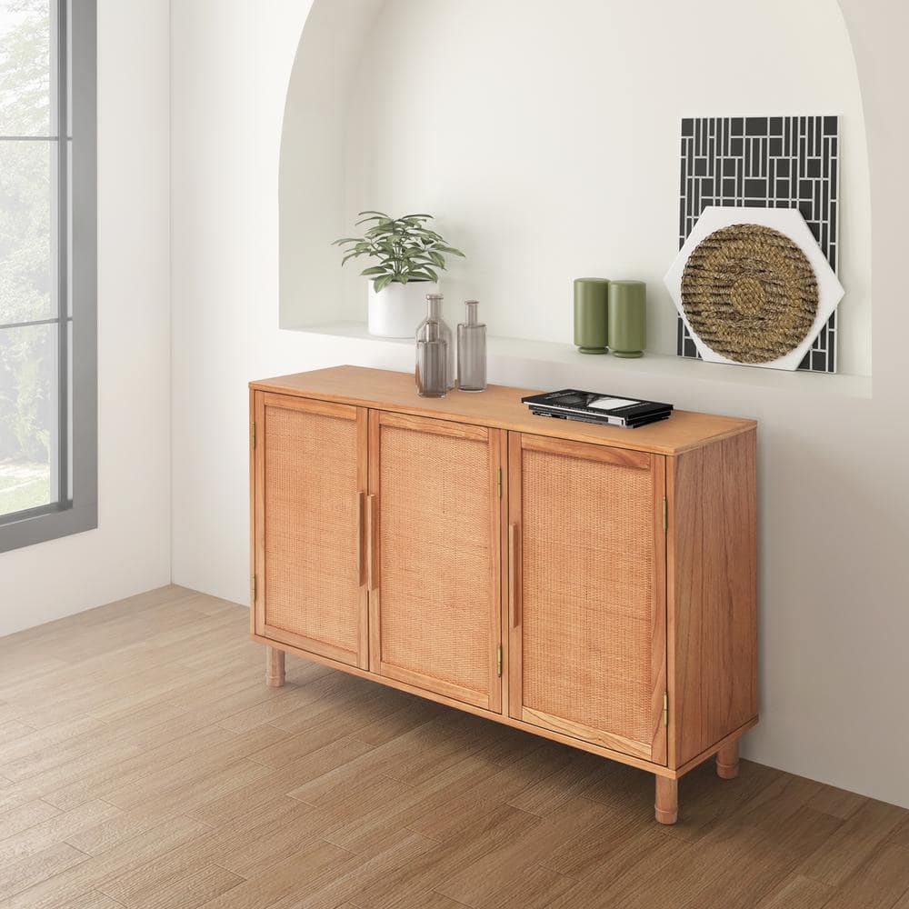 Hopper Studio Delancey 3 Door Blond Cabinet 7161LN583AUJ09 Hopper Studio Delancey 3 Door Blond Cabinet 7161LN583AUJ09