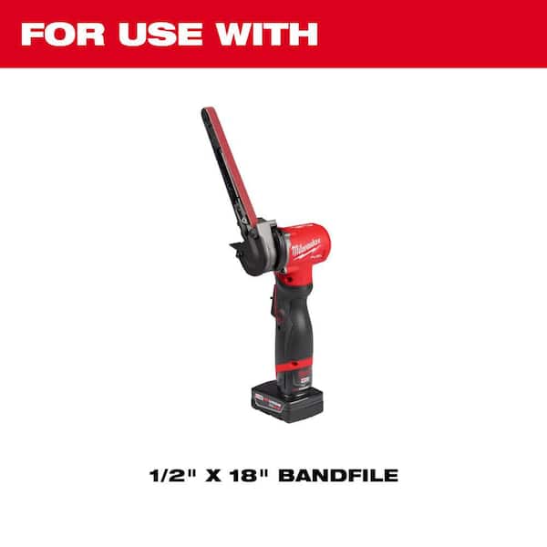 Milwaukee 1/2 in. x 18 in. 40,60,80,120 Grit Variety