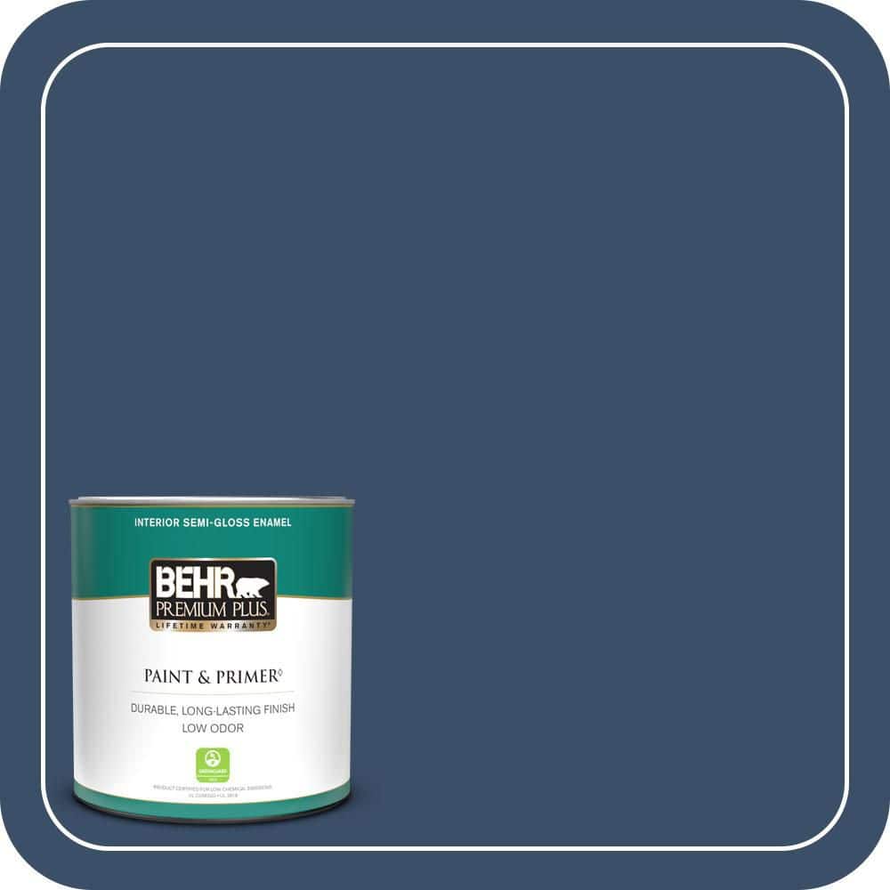 1 qt. #M510-7 Inked Semi-Gloss Enamel Low Odor Interior Paint & Primer price history on PriceWatchPro
