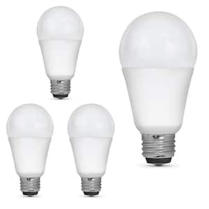 30/70/100-Watt Equivalent A19 CEC Title 20 Compliant 90+ CRI 3-Way E26 Medium LED Light Bulb Bright White 3000K (4-Pack)