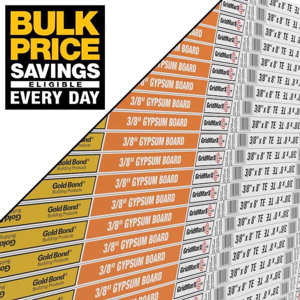 Classic 3/8 in. x 4 ft. x 8 ft. Drywall Sheet