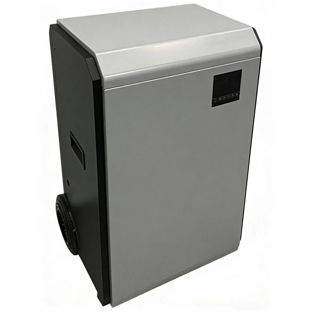 216 pt. 8,000 sq. ft. Portable Commercial Dehumidifier with Pump for Basements, Warehouses, Gyms in. Gray price history on PriceWatchPro