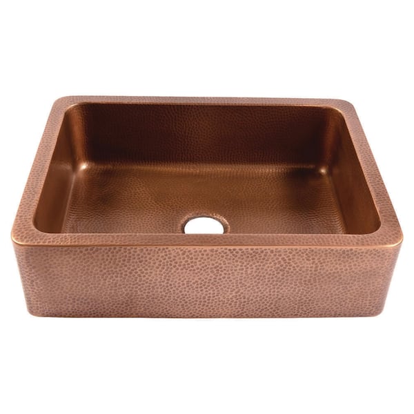 Cocina 30, 30-Inch Copper Kitchen Sink