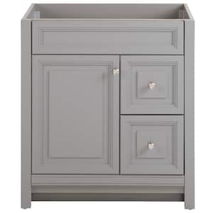 Brinkhill 30 in. W x 21.65 in. D x 34 in. H Bath Vanity Cabinet Only in Sterling Gray